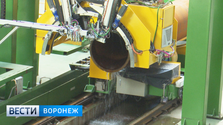 Под Воронежем ввели завод спецтруб для Арктики за 5 млрд Под Воронежем ввели завод спецтруб для Арктики за 5 млрд